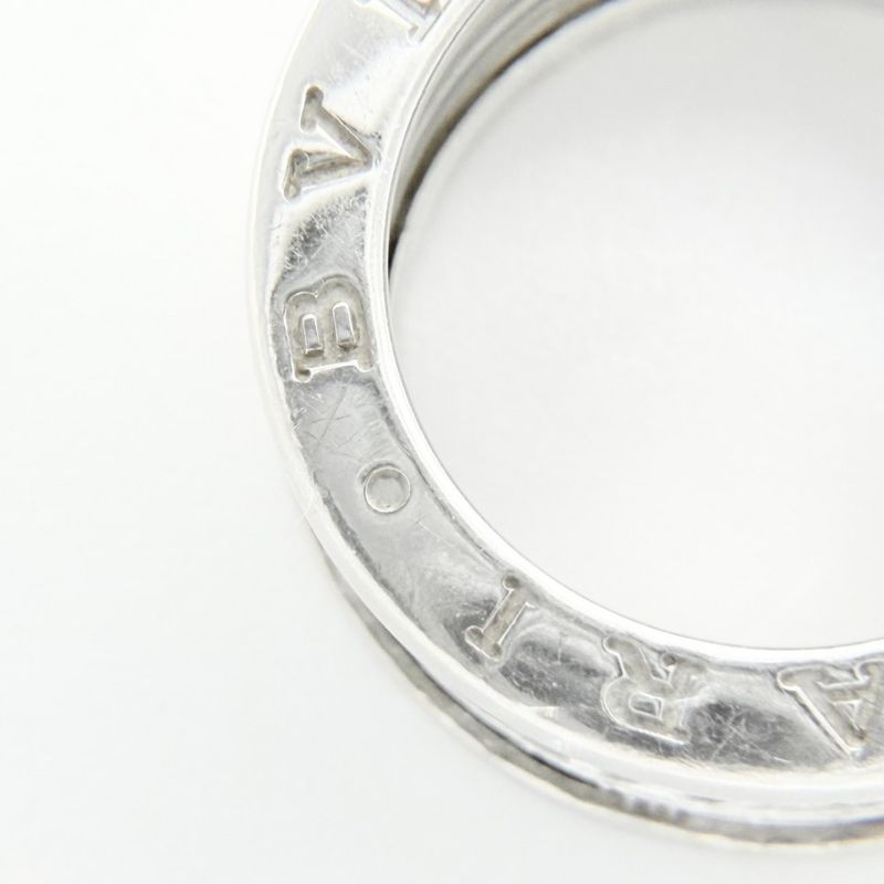 Bvlgari Ring B-zero One Ring 18K WG Band Logo