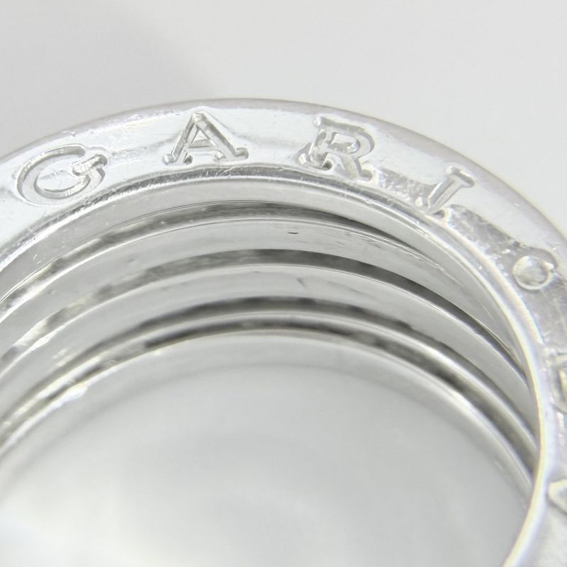 Bvlgari Ring B-zero One Ring 18K WG Band Logo