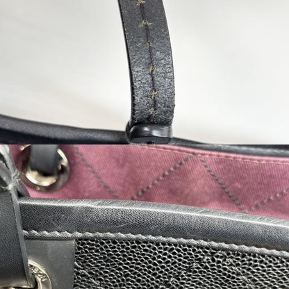 Chanel Handbag on the Road Wild Stitch Tote CC Logo