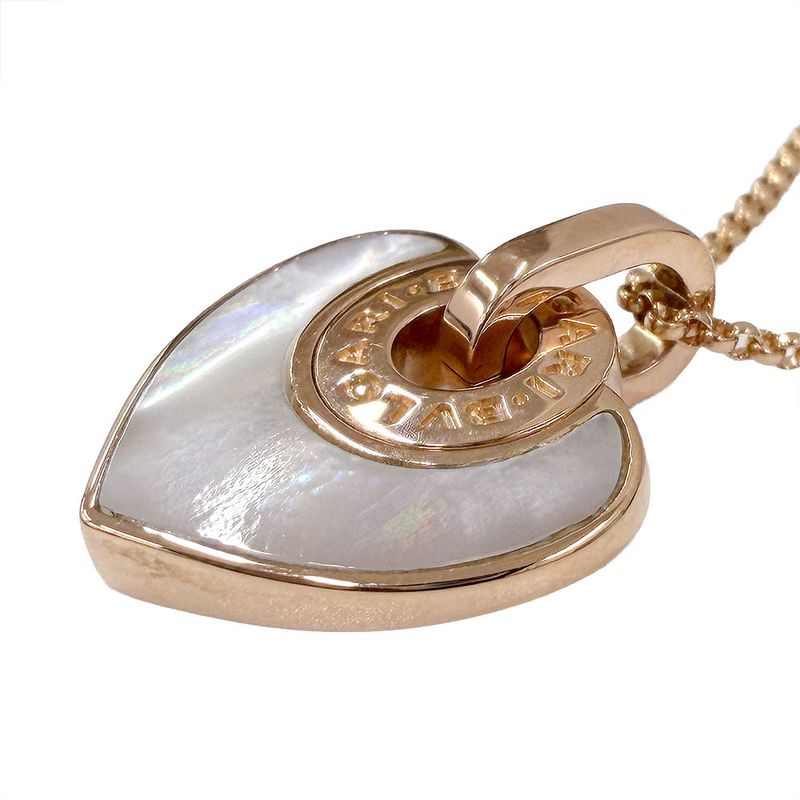 Bvlgari Quarre Necklace Pink
