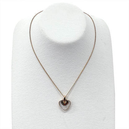 Bvlgari Quarre Necklace Pink