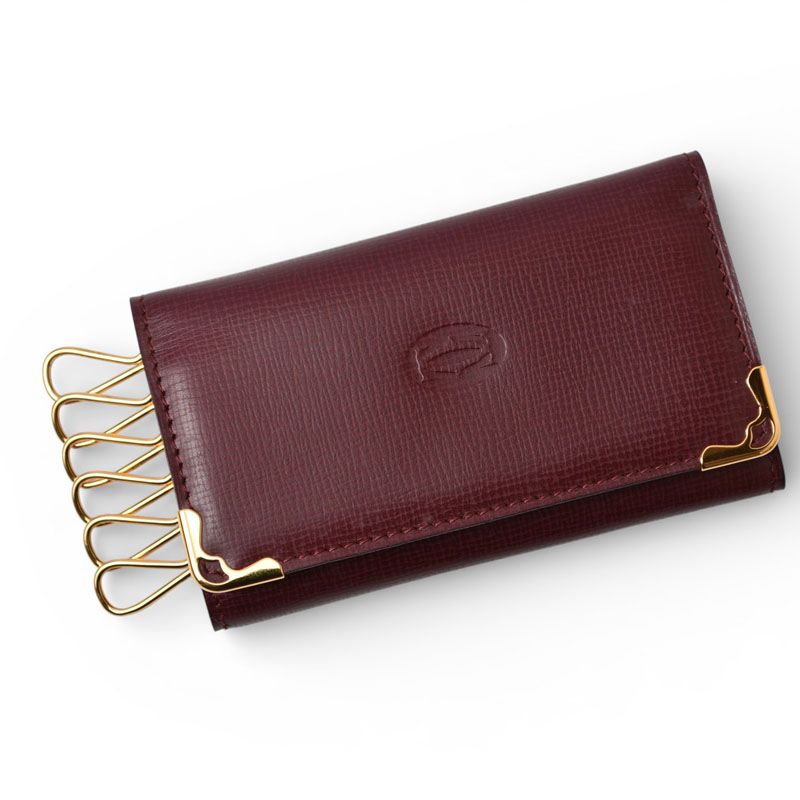 Cartier Key Case Key Holder Vintage Cartier 6 Series Must de Cartier