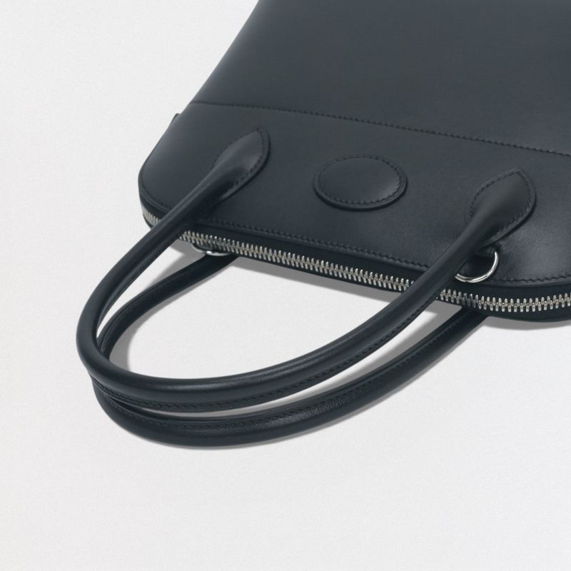 Hermes Bolide 27 Tote Shoulder Bag Box Calf Noir Black