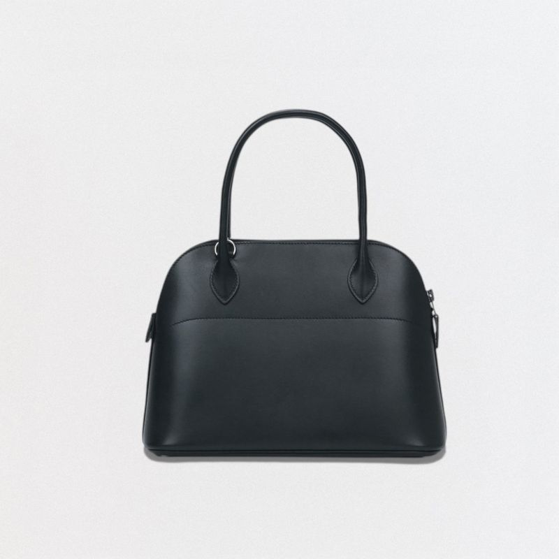 Hermes Bolide 27 Tote Shoulder Bag Box Calf Noir Black