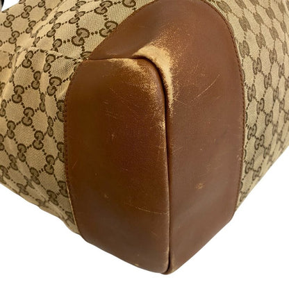 Gucci Tote Canvas Brown