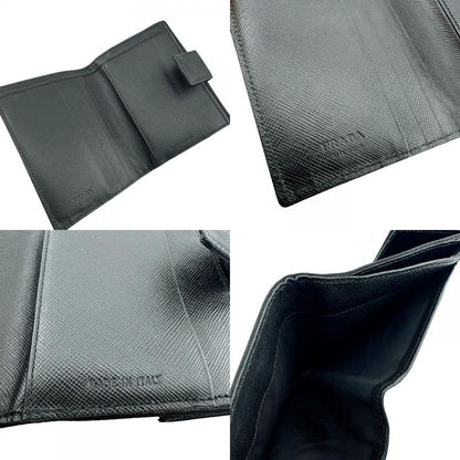 Prada Hook Vintage Bifold Wallet