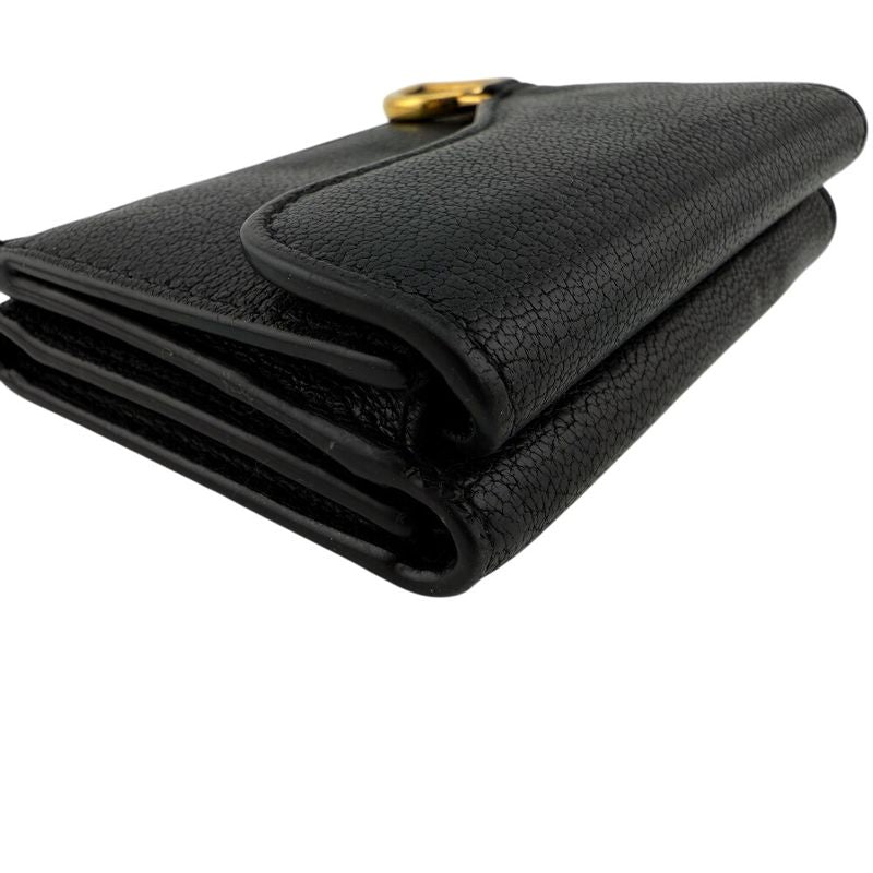 Dior Compact Wallet Saddle Trifold