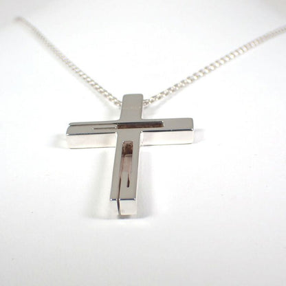 Gucci 925 Cross Necklace Pendant