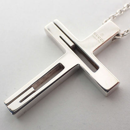 Gucci 925 Cross Necklace Pendant
