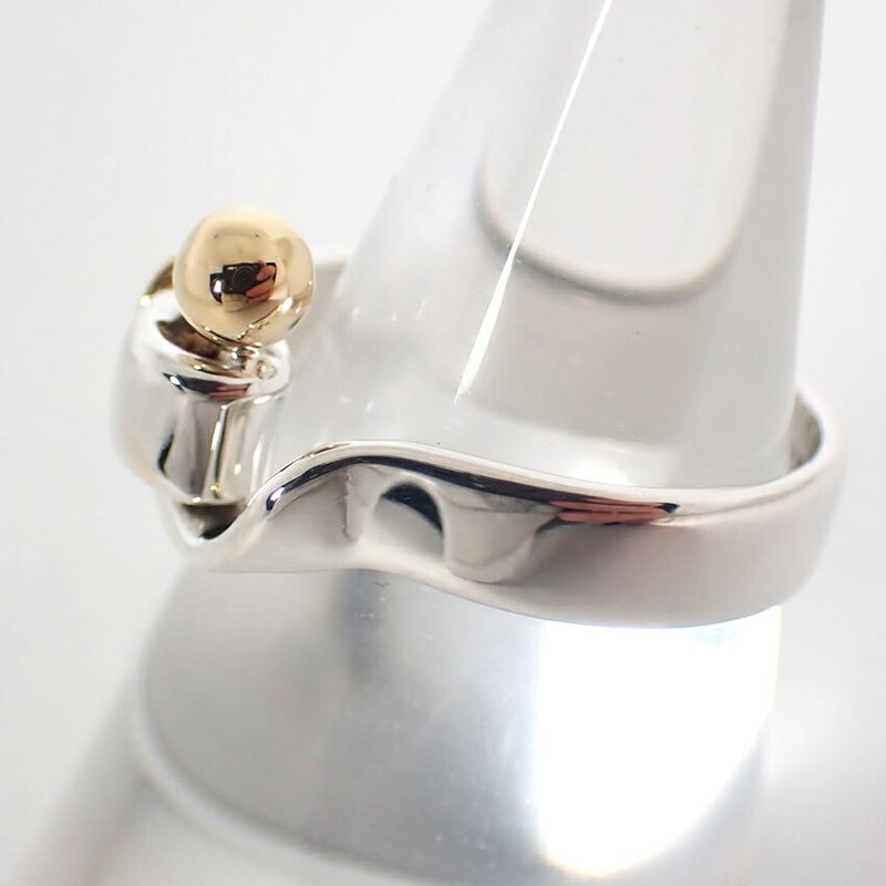 Tiffany & Co. 925 750 Hook Eye Ring