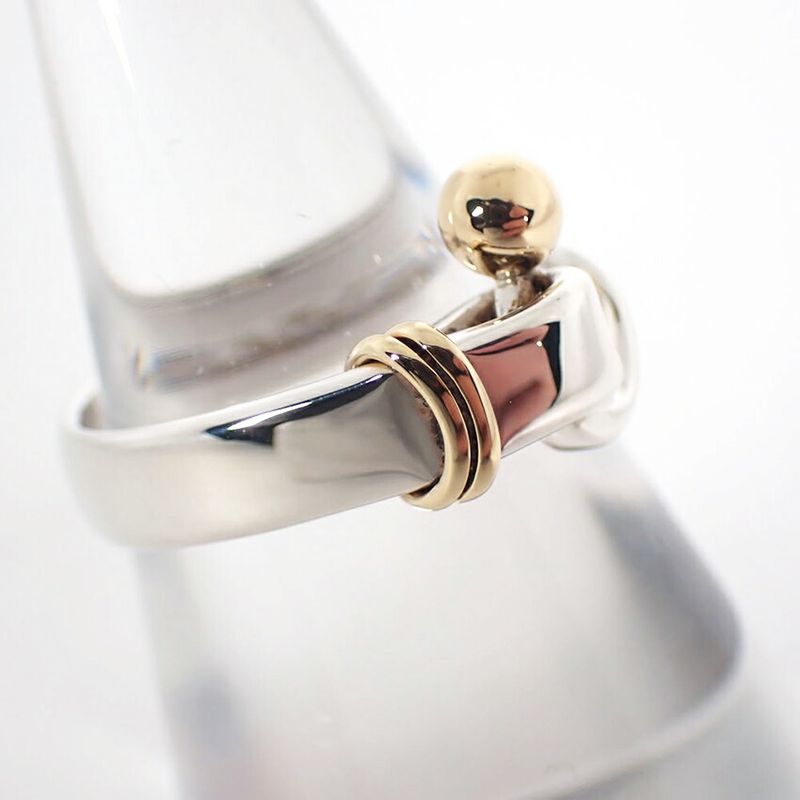 Tiffany & Co. 925 750 Hook Eye Ring