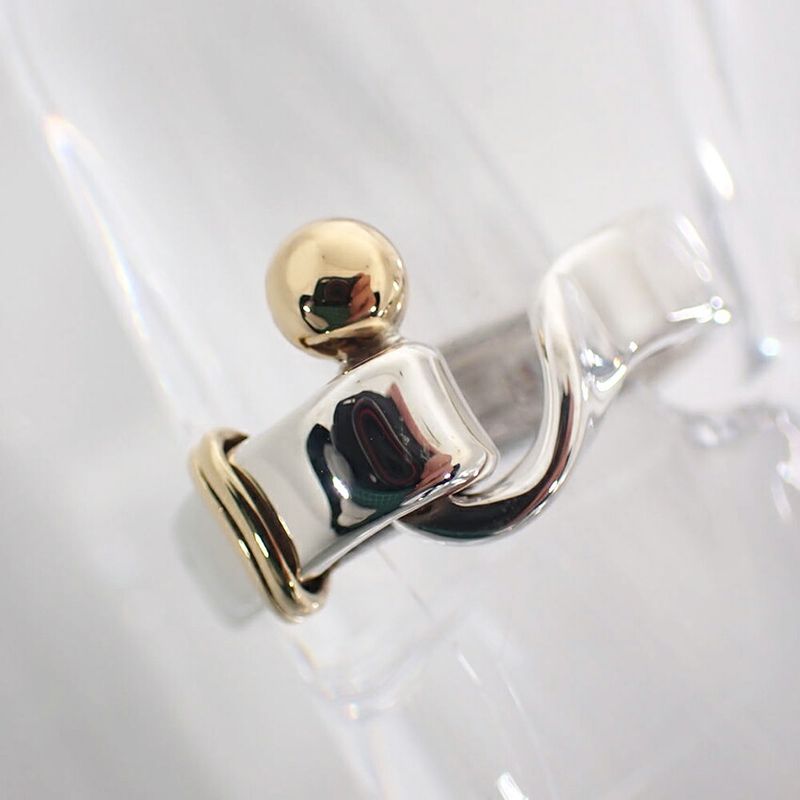 Tiffany & Co. 925 750 Hook Eye Ring