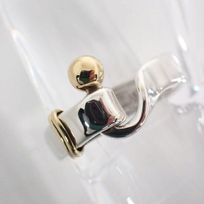 Tiffany & Co. 925 750 Hook Eye Ring