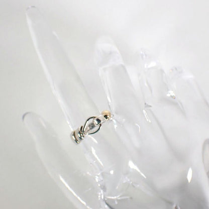 Tiffany & Co. 925 750 Hook Eye Ring