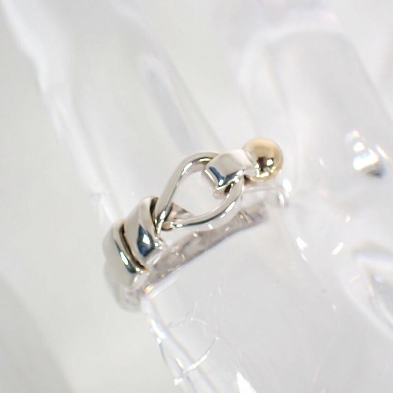 Tiffany & Co. 925 750 Hook Eye Ring