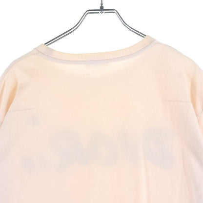 Dior Kaws Bee Logo Tee Kaws Bee Embroidery Short Sleeve T-Shirt Pink