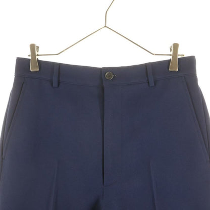 Gucci Cinch Back No Tuck Slacks Pants Trousers Navy
