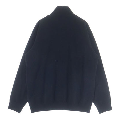Prada Super Fine Ulka Digan with Zip Up Knit Black