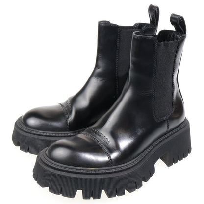 Balenciaga Tractor Bootie Boots Black