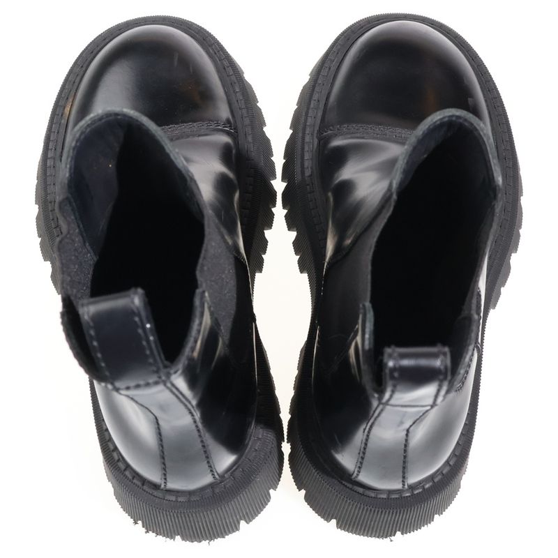 Balenciaga Tractor Bootie Boots Black