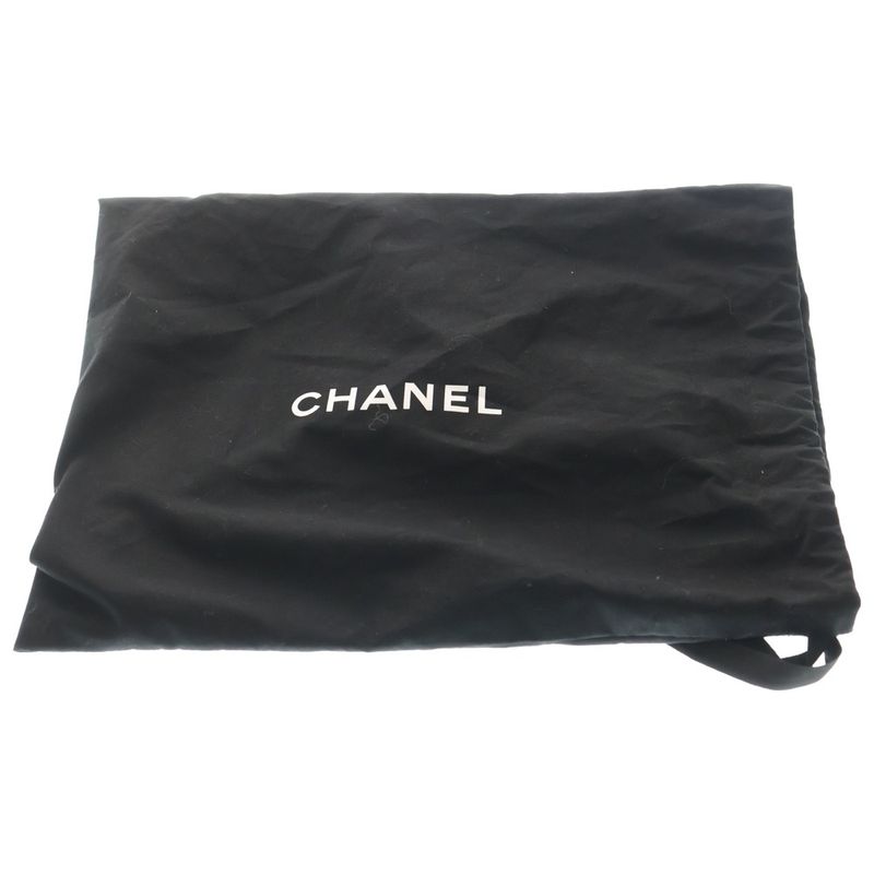 Chanel Small Vanity Case Chain Mini Shoulder Bag Black Caviar Leather