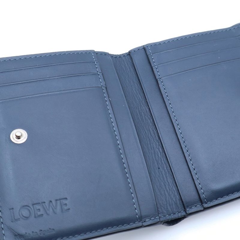 Loewe Anagram Compact Coin Case Wallet