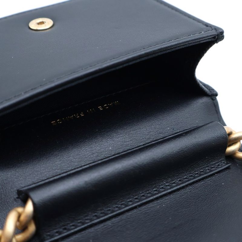 Chanel Belt Shoulder Bag Black