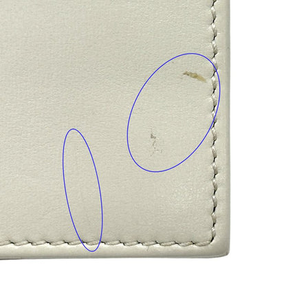 Gucci Wallet New Jackie Bifold Wallet Leather Ivory Gold