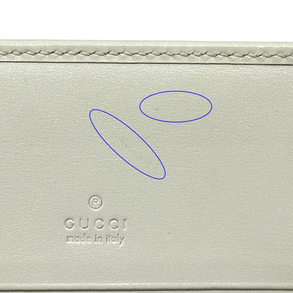 Gucci Wallet New Jackie Bifold Wallet Leather Ivory Gold