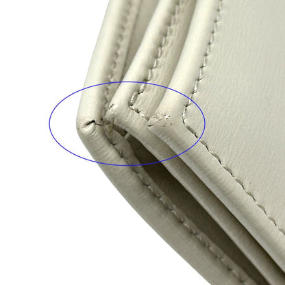 Gucci Wallet New Jackie Bifold Wallet Leather Ivory Gold