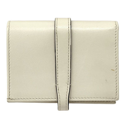 Gucci Wallet New Jackie Bifold Wallet Leather Ivory Gold