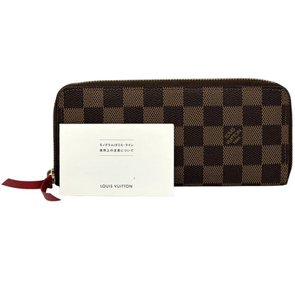 Louis Vuitton Wallet Damier Long Portefeuille Clemence