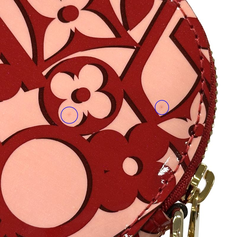 Louis Vuitton Pouch Monogram Sweet Enamel Port Monique Pomme