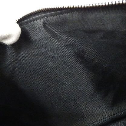 Chanel Quilted Shoulder Bag Caviar Leather Black Gold