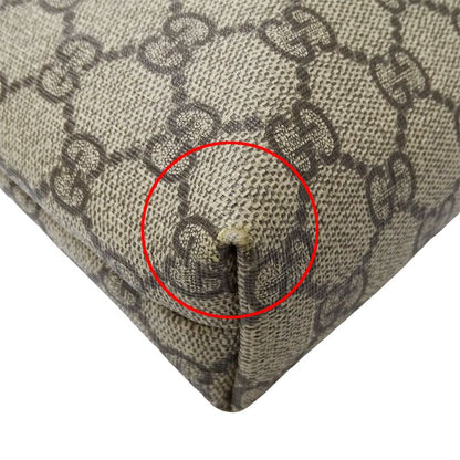 Gucci Shoulder Bag GG Supreme Sherry Beige Black