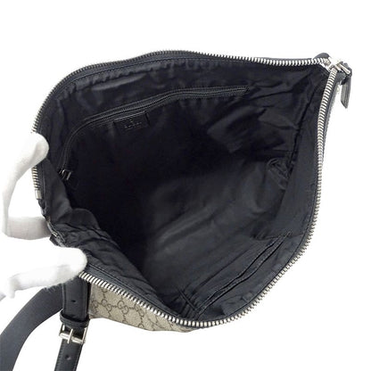 Gucci Shoulder Bag GG Supreme Sherry Beige Black