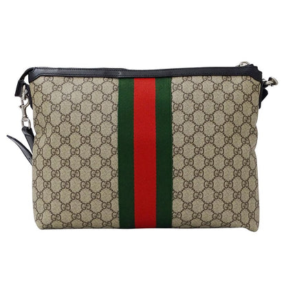 Gucci Shoulder Bag GG Supreme Sherry Beige Black