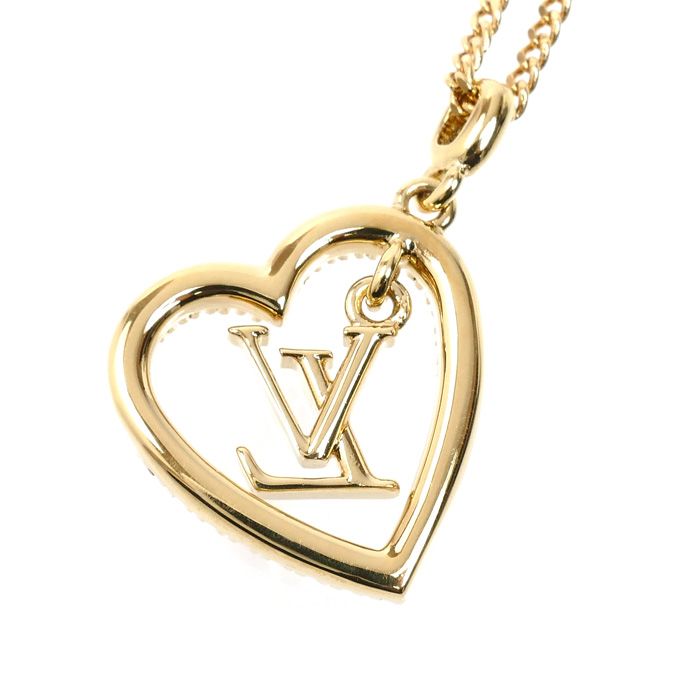 Louis Vuitton Rhinestone My LV Necklace