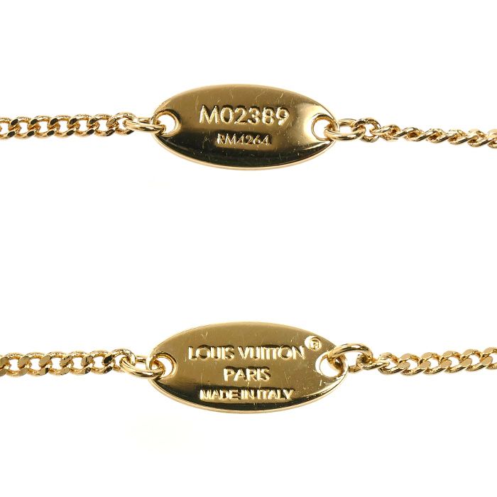 Louis Vuitton Rhinestone My LV Necklace