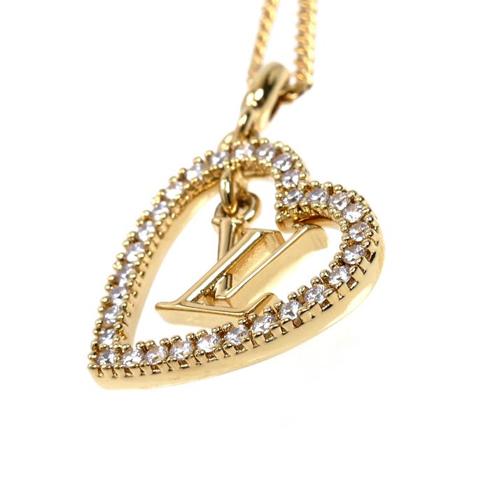 Louis Vuitton Rhinestone My LV Necklace