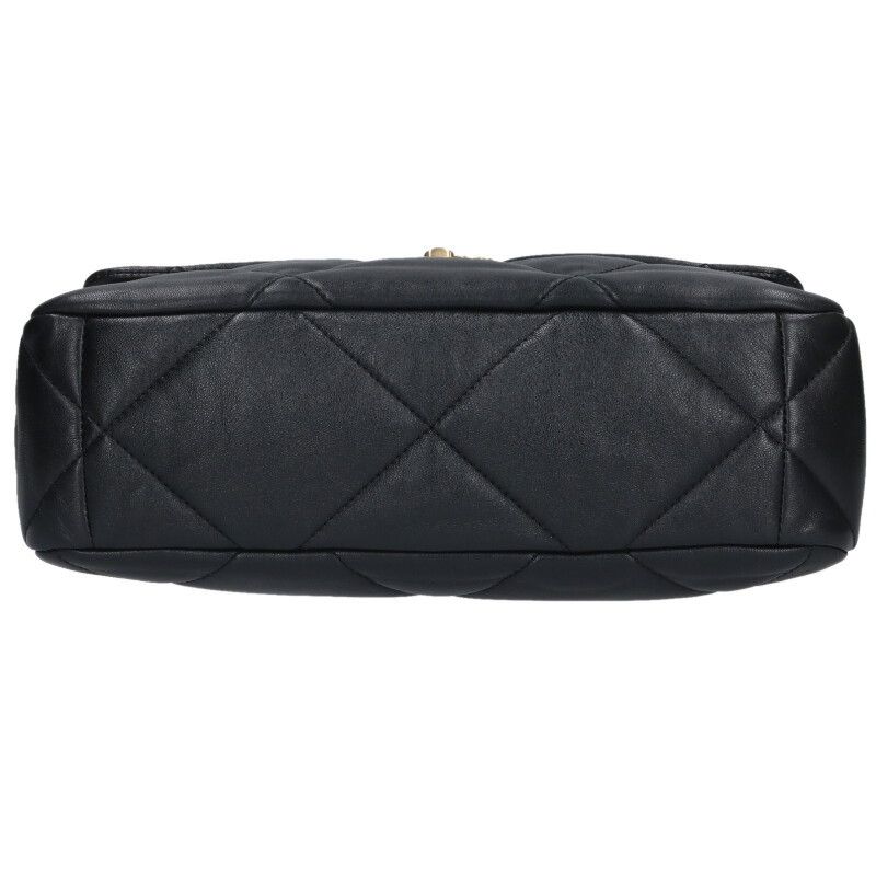 Chanel 19 Large Lambskin Leather Chain Shoulder Bag