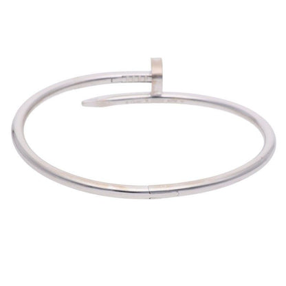Cartier New Shape Juste UN Clou Bracelet 18K White Goldjuste