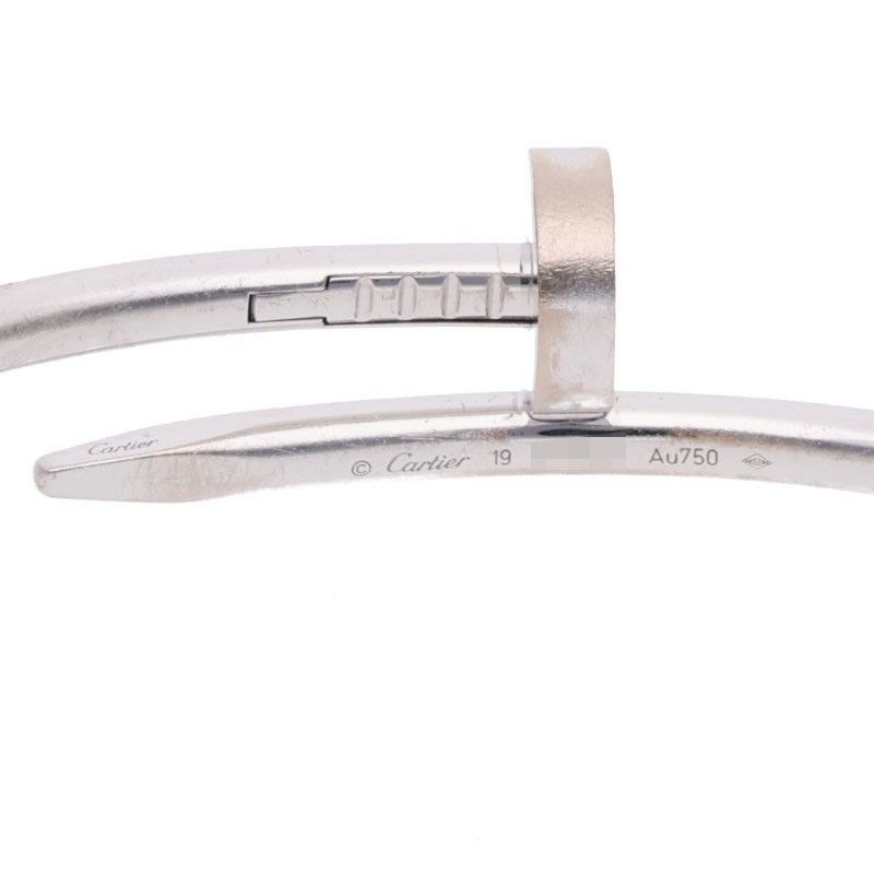 Cartier New Shape Juste UN Clou Bracelet 18K White Goldjuste