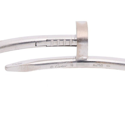 Cartier New Shape Juste UN Clou Bracelet 18K White Goldjuste
