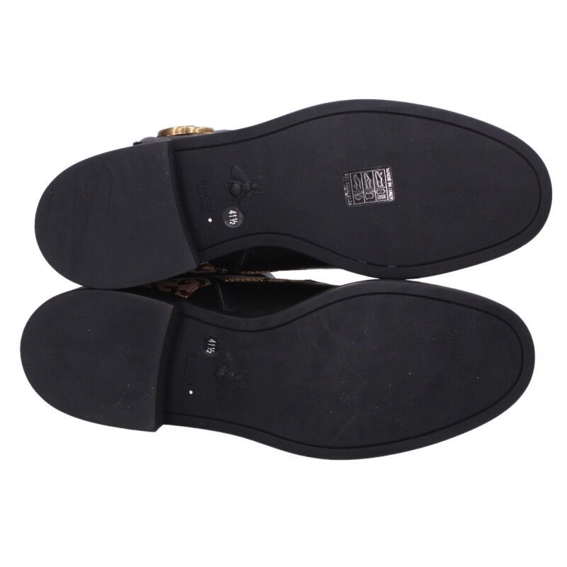 Gucci Canvas GG Moment Ankle Boots 41.5