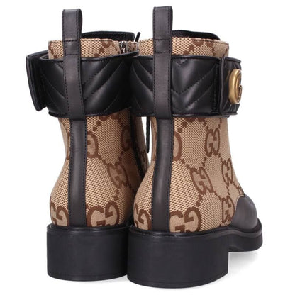 Gucci Canvas GG Moment Ankle Boots 41.5