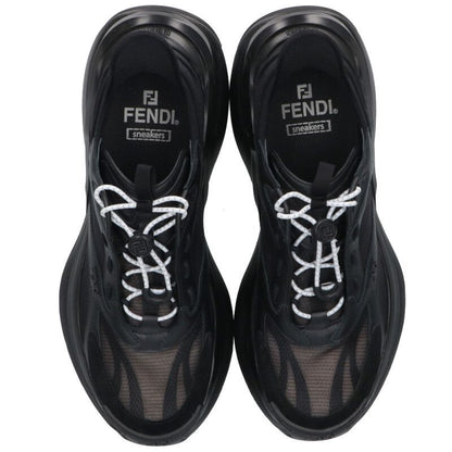 Fendi F-light Leather Mesh Running Sneakers 38