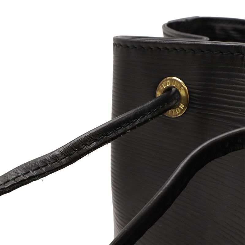 Louis Vuitton Epi Petit Noe Shoulder Bag Shoulder Drawstring Noir