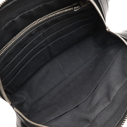 Louis Vuitton Epi Hoche Clutch Leather Noir Black Silver
