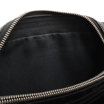 Louis Vuitton Epi Hoche Clutch Leather Noir Black Silver